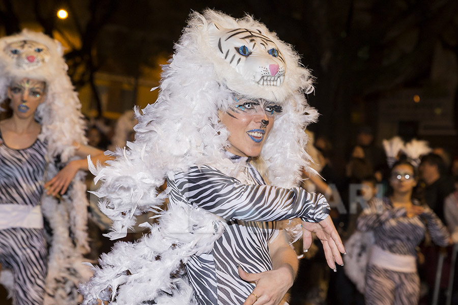 Rua del Carnaval de Les Roquetes del Garraf 2017